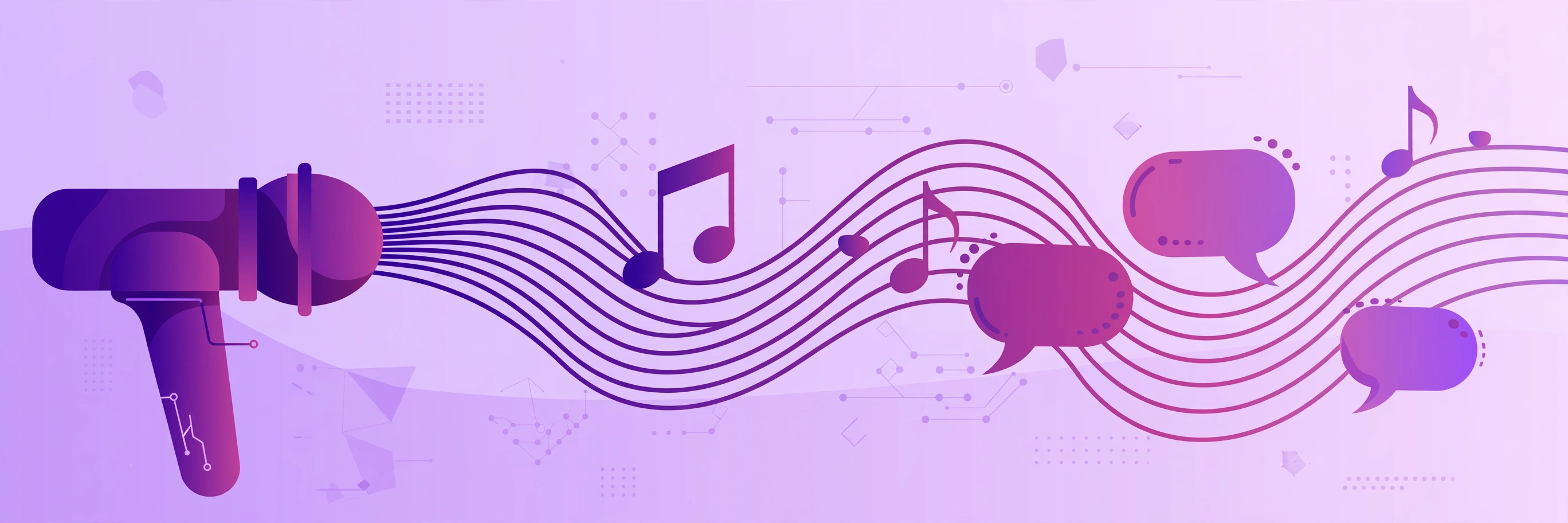 AI voice generator illustration